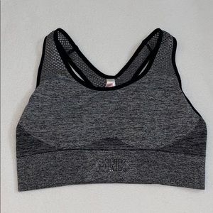 Grey sports bra